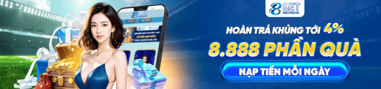 Banner chào mừng 8kbet com đăng nhập nhận 188K